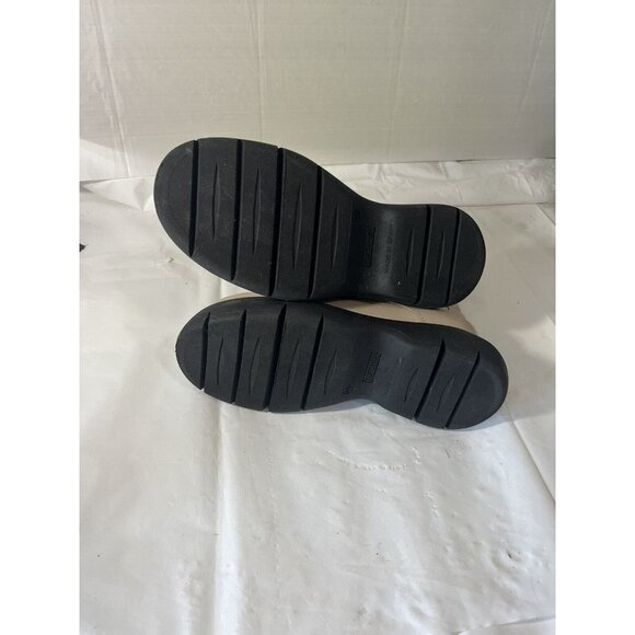 Topshop Ava Women BOOTS Platform Combat Leather size 10.5 $180 - Picture 9 of 12